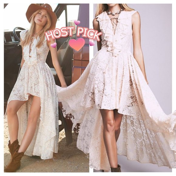 Free People Dresses & Skirts - !!RARE!! HTF Free People x The Jetset Diaries Goddess Lace Maxi Dress